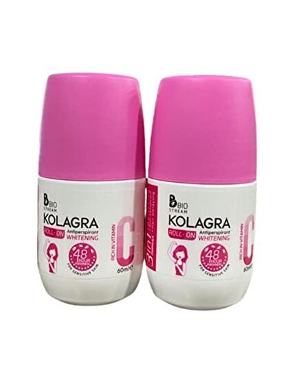 KOLAGRA Whitening Roll-On 3X(1+1) 120ML Pink