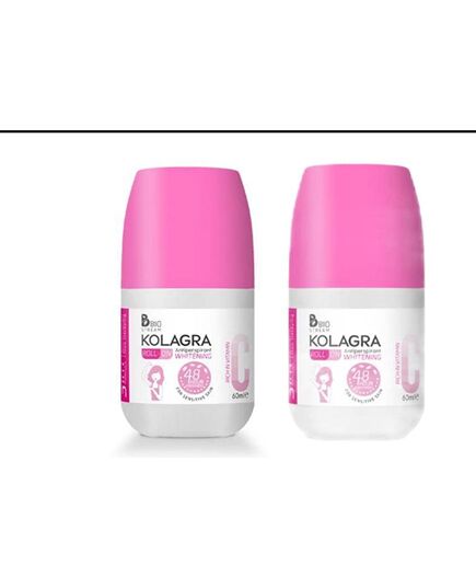 KOLAGRA Whitening Roll-On 3X(1+1) 120ML Pink