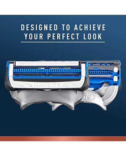 King C. Gillette Men’s Neck Shaving Razor Blades, Pack of 3 Refills, with Skinguard and Gillette’s Best and Sharpest Stainless Steel Platinum Coated Blades