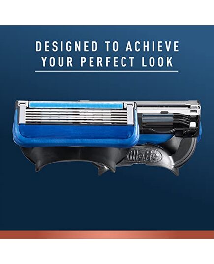 King C. Gillette Shave & Edging Razor Blades for Men, Pack of 3 Refills, with Built-in Single Blade Precision Trimmer