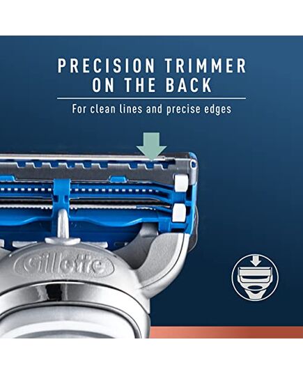 King C. Gillette Men’s Neck Shaving Razor Blades, Pack of 3 Refills, with Skinguard and Gillette’s Best and Sharpest Stainless Steel Platinum Coated Blades