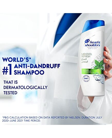 Head & Shoulders Shampoo Menthol, 400+200ml
