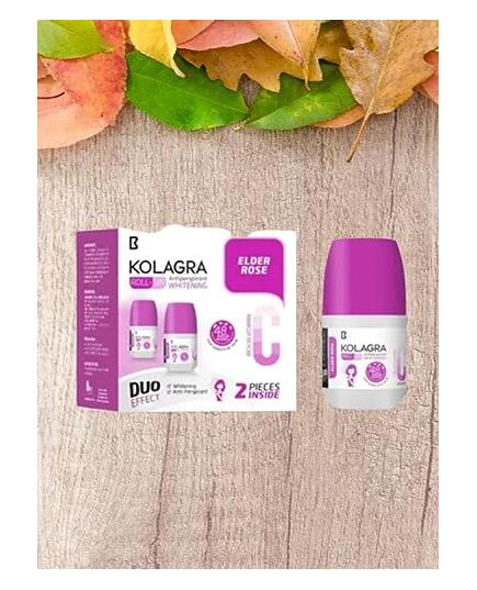 KOLAGRA ROLL ON ELDER ROSE 2PCS