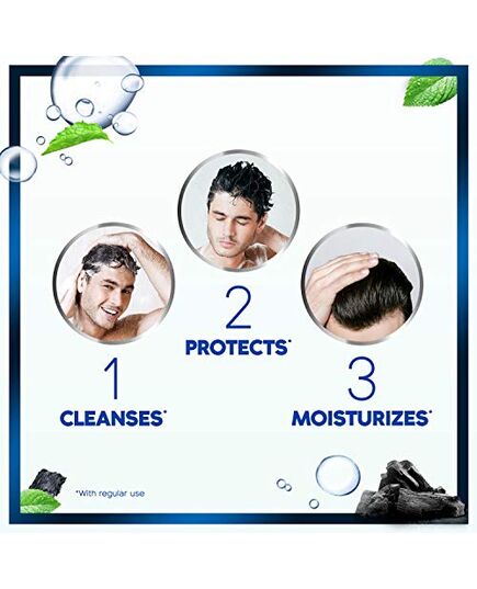 Head & Shoulders and Anti-Dandruff Shampoo With Charcoal Detox - 200 ml