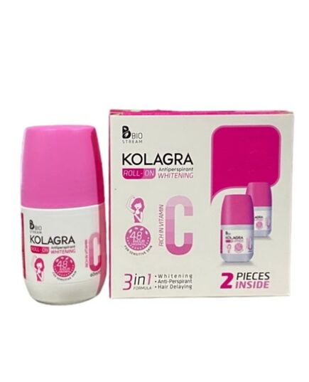 KOLAGRA Whitening Roll-On 3X(1+1) 120ML Pink
