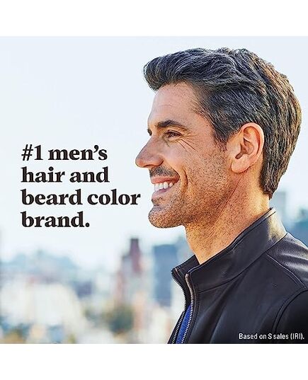 Just For Men Touch of Gray, Gray Hair Coloring for Men with Comb Applicator, Great for a Salt and Pepper Look - Black, T-55 (Packaging May Vary)