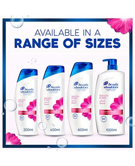 Head & Shoulders Smooth and Silky Anti-Dandruff Shampoo 1000ml