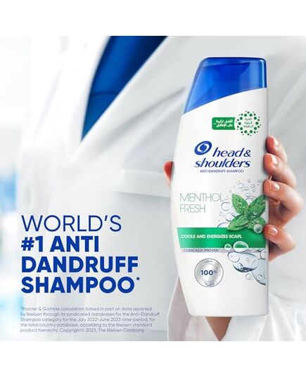 Head & Shoulders Menthol Refresh 2in1 Anti-Dandruff Shampoo with Conditioner 200 ml Package design may vary
