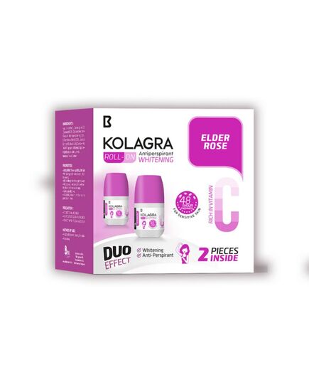 KOLAGRA ROLL ON ELDER ROSE 2PCS
