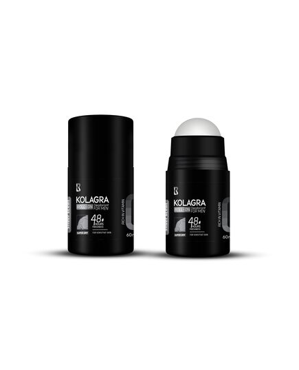 Kolagra Super Dry 48H Men's Roll-On Deodorant
