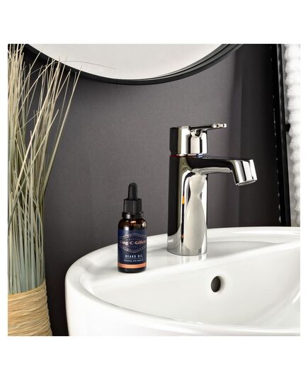 King C. Gillette Men’s Beard Oil with Plant Based Argan, Joijoba Avocado, Macadamia Seed and Almond Oils, 30 ml