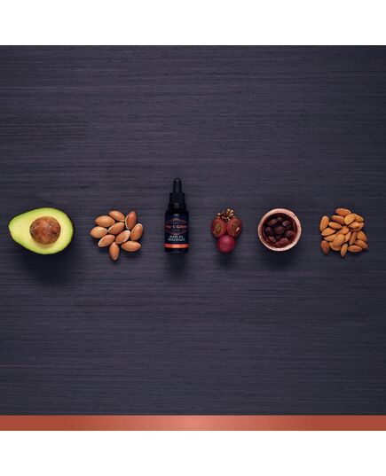 King C. Gillette Men’s Beard Oil with Plant Based Argan, Joijoba Avocado, Macadamia Seed and Almond Oils, 30 ml