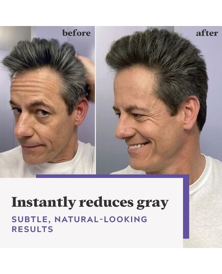 Just For Men Touch of Gray, Gray Hair Coloring for Men with Comb Applicator, Great for a Salt and Pepper Look - Black, T-55 (Packaging May Vary)