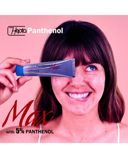 Hepta Panthenol Max Cream – Intensive Moisturizing Cream with 5% Panthenol, Hyaluronic Acid & Collagen for Very Dry Skin – 50 gm