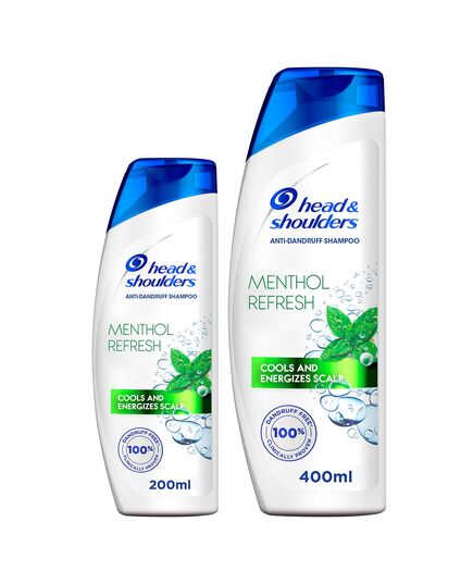 Head & Shoulders Shampoo Menthol, 400+200ml