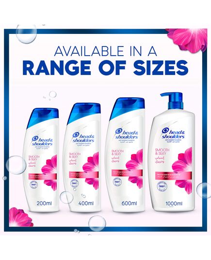 Head & Shoulders Smooth and Silky Anti-Dandruff Shampoo 1000ml