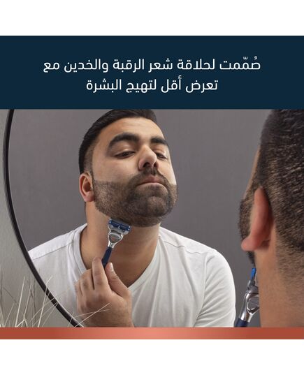 King C. Gillette Men’s Neck Shaving Razor Blades, Pack of 3 Refills, with Skinguard and Gillette’s Best and Sharpest Stainless Steel Platinum Coated Blades