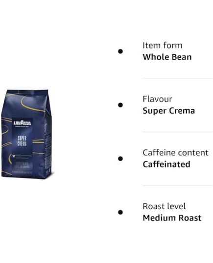 Lavazza Coffee Beans(Super Crema)