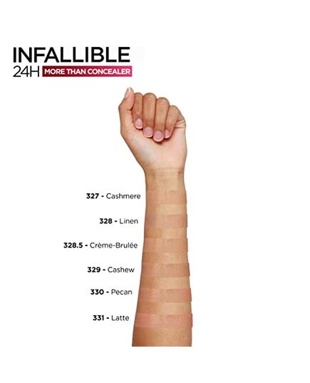 L'Oréal Paris Infallible Full Coverage Concealer, 331 Latte