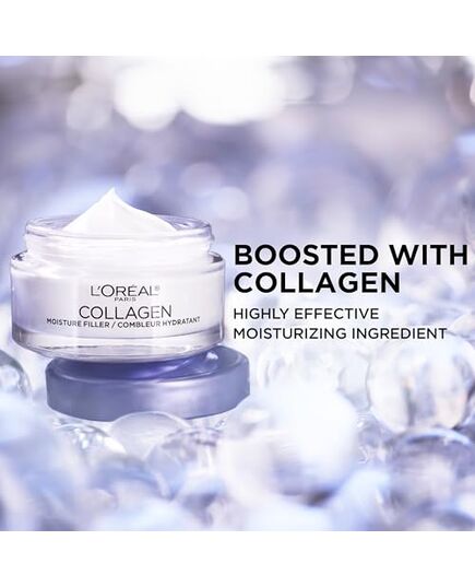 L’Oreal Paris Collagen Daily Face Moisturizer, Anti Aging Face Cream to Reduce Wrinkles and Provide Intense Hydration, 1.7 oz