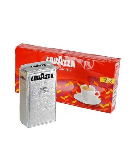 Lavazza Suerte, Ground Coffee blend 1000 g - (4x250 g)
