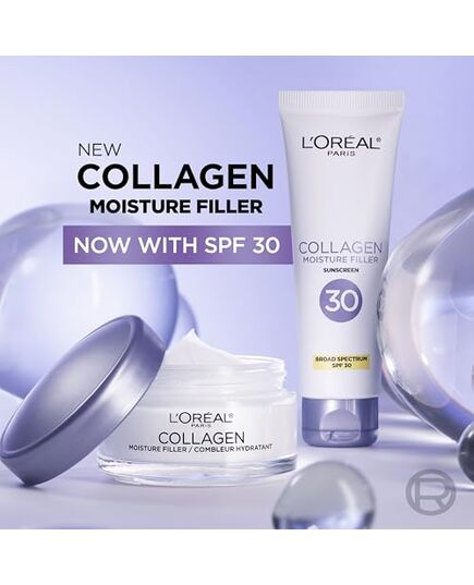 L’Oreal Paris Collagen Daily Face Moisturizer, Anti Aging Face Cream to Reduce Wrinkles and Provide Intense Hydration, 1.7 oz