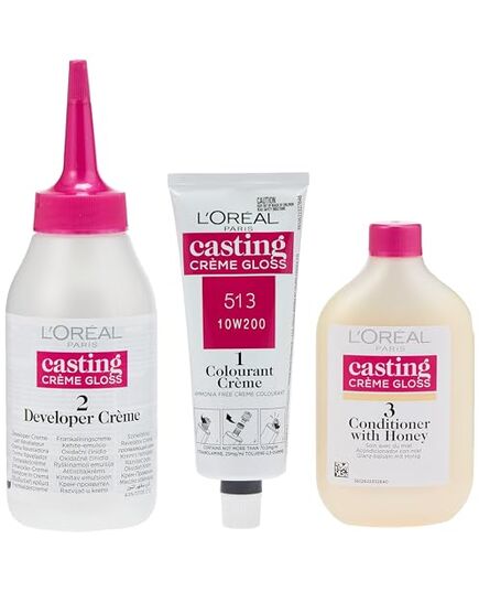 L'Oréal Paris Radiant & Shine Creme Color, 513 Iced Chocolate