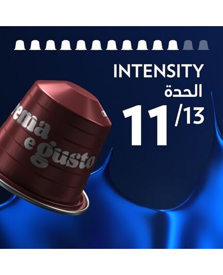 Lavazza Crema e Gusto Ricco Coffee, Arabica and Robusta, Nespresso Original Compatible Aluminum capsules, Pack of 10 capsules