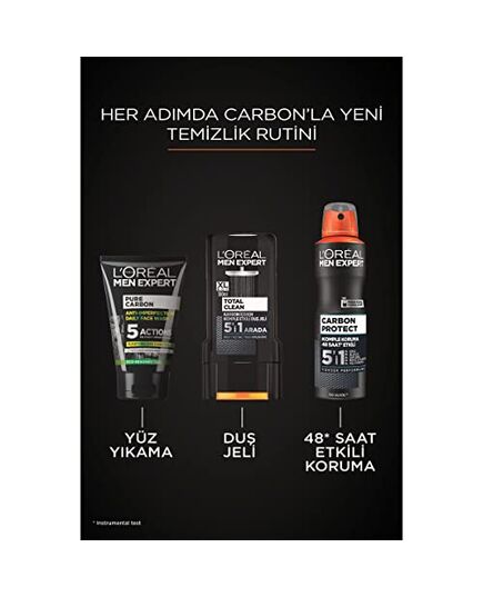 L'Oréal Paris Men Expert Carbon Protect Anti Perspirant Spray Deodorant (150 ml)