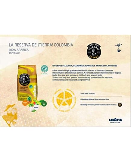 Lavazza Beans Tierra Colombia 1Kg
