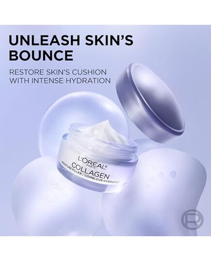 L’Oreal Paris Collagen Daily Face Moisturizer, Anti Aging Face Cream to Reduce Wrinkles and Provide Intense Hydration, 1.7 oz
