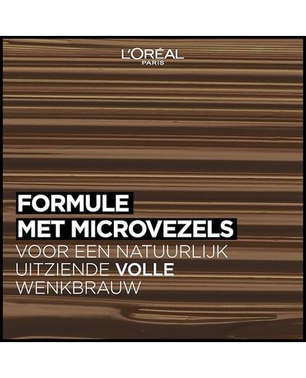 L’Oréal Paris Brow Artist Eyebrow Gel, Plump and Set, 105 Brunette, 0.1 kg