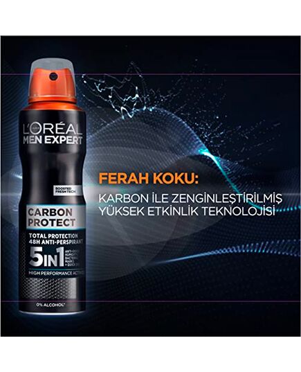 L'Oréal Paris Men Expert Carbon Protect Anti Perspirant Spray Deodorant (150 ml)