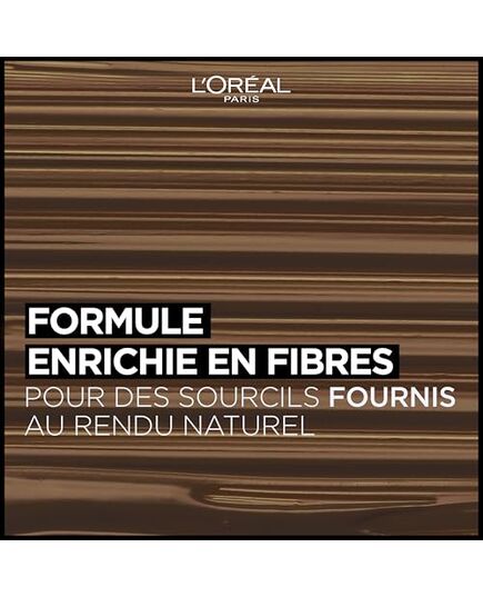 L’Oréal Paris Brow Artist Eyebrow Gel, Plump and Set, 105 Brunette, 0.1 kg