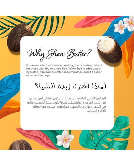 Les Karités Deep Moisturizing Hair Mask (475ml) - Intensive Repair Treatment - Enriched with Shea Butter - 0% Silicone & Paraben - 5 Minute Deep Conditioning