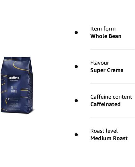Lavazza Coffee Beans(Super Crema)