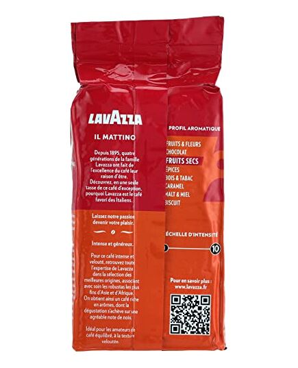 Lavazza IL Mattino Grounded Coffee -250 gms dark Roast