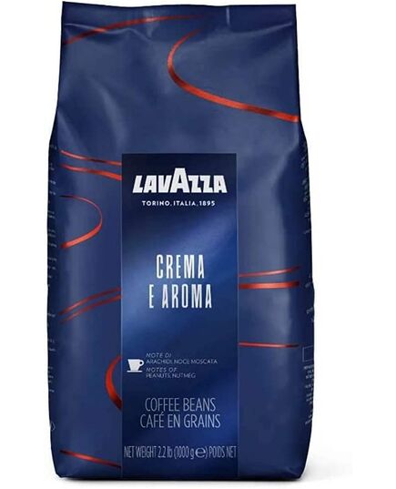 Lavazza Espresso Crema E Aroma Beans, 1000gm (2 Pack)