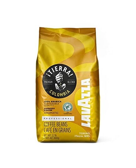 Lavazza Tierra Colombia Espresso Whole Beans (1kg)