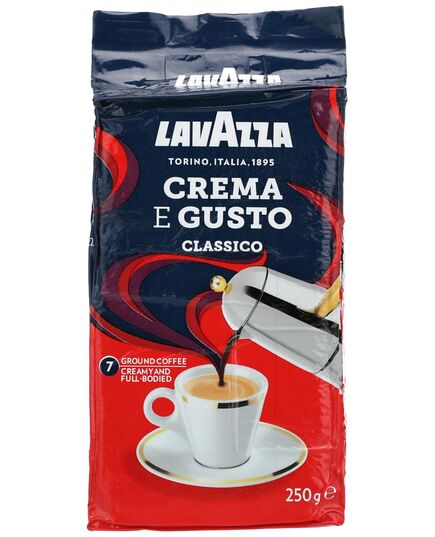 Lavazza Crema E Gusto, 250g gemahlen