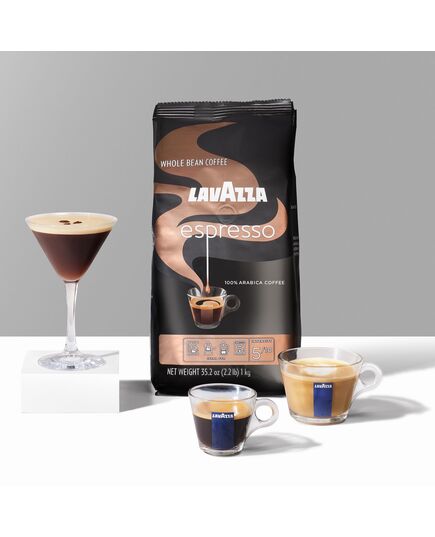 Lavazza Espresso Italiano Whole Bean 1 KG Coffee Blend, Medium Roast, (2.2LB)