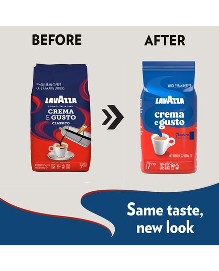 Lavazza Classico Crema e Gusto (1KG bag whole beans)