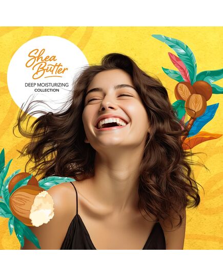 Les Karités Deep Moisturizing Hair Mask (475ml) - Intensive Repair Treatment - Enriched with Shea Butter - 0% Silicone & Paraben - 5 Minute Deep Conditioning