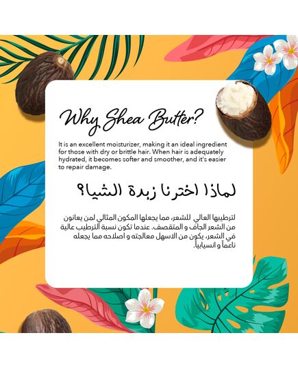 Les Karités Deep Moisturizing Hair Mask (475ml) - Intensive Repair Treatment - Enriched with Shea Butter - 0% Silicone & Paraben - 5 Minute Deep Conditioning