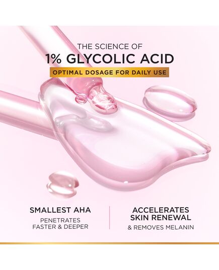 L’Oréal Paris Glycolic Bright & Anti Dark Spot Face Serum, Instant Glow 15 ml