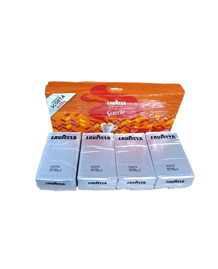 Lavazza Suerte, Ground Coffee blend 1000 g - (4x250 g)