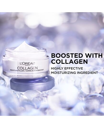 L’Oreal Paris Collagen Daily Face Moisturizer, Anti Aging Face Cream to Reduce Wrinkles and Provide Intense Hydration, 1.7 oz