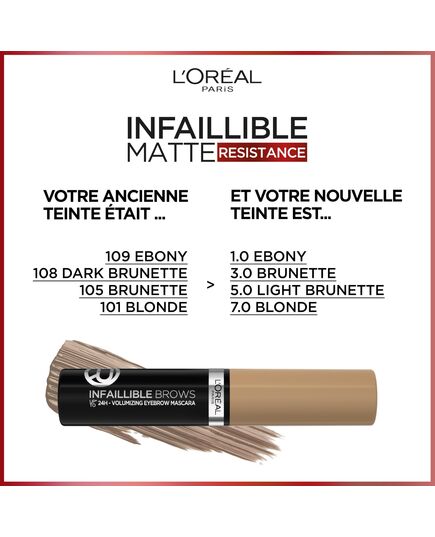 L’Oréal Paris Brow Artist Eyebrow Gel, Plump and Set, 105 Brunette, 0.1 kg