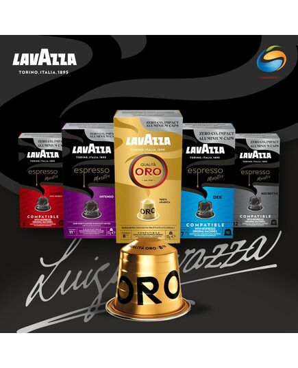 Lavazza Qualita Oro Compatible Capsules With Nespresso 10 Capsules