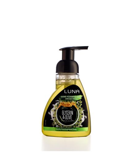 Luna Hand foaming anti-bacterial glycerin & olive 320 ml